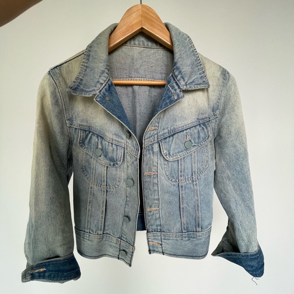 Jean cropped jacket, Wilfred by Aritzia - Picture 1 of 2